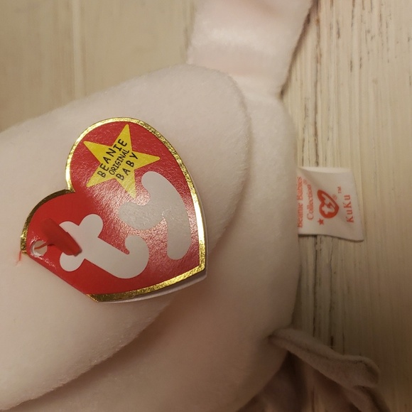 Ty Beanie Baby Kuku the Cockatoo Vintage 1998 Bird NWT - Picture 3 of 7